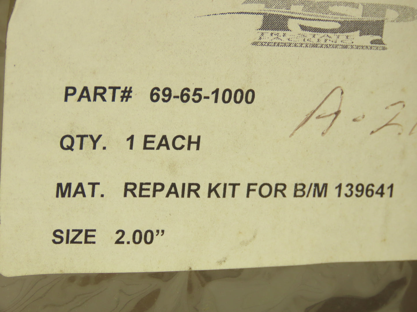 Flowserve RK139641 PSS Dura Split Seal Repair Kit 2" Complete Except Loctite