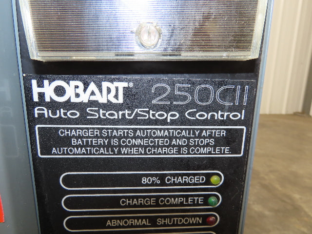 Hobart 250CII Accu-Charger Forklift Battery 24V 880Ah 176A 208/240/480V 1Ph