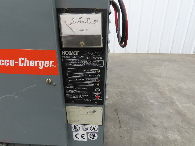 Hobart 250CII Accu-Charger Forklift Battery 24V 880Ah 176A 208/240/480V 1Ph