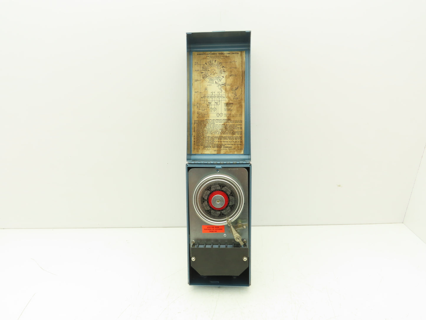 Lumenite Electronic W-222N Automatic Time Control 7 Day 220V 60Hz 15 Amp Vintage