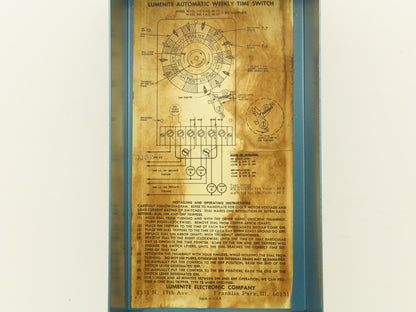 Lumenite Electronic W-222N Automatic Time Control 7 Day 220V 60Hz 15 Amp Vintage