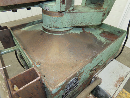 Brown Master 10" Manual Cold Cut Miter Metal Saw 850/1700RPM 460V 3Ph