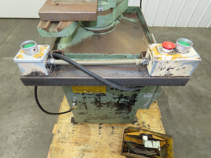 Brown Master 10" Manual Cold Cut Miter Metal Saw 850/1700RPM 460V 3Ph