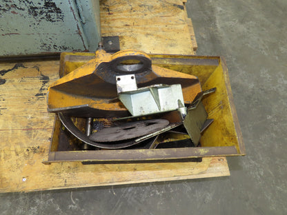 Brown Master 10" Manual Cold Cut Miter Metal Saw 850/1700RPM 460V 3Ph