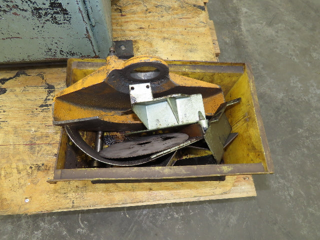 Brown Master 10" Manual Cold Cut Miter Metal Saw 850/1700RPM 460V 3Ph