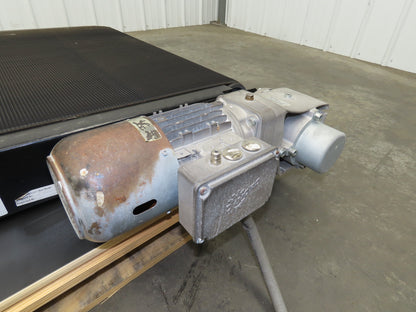 40"W x 48"L Pallet Conveyor 36" Grip Belt with Live Roller On Ramp 3PH 205FPM