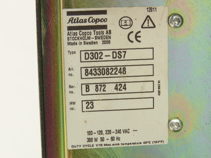 Atlas Copco D302-DS7 TENSOR DS7 Power Macs Tightening Systems Controller