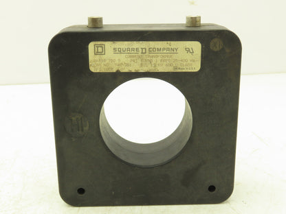 Square D 74R-751 Current Transformer 750:5 Ratio 600v 25-400 Hz