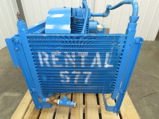 Quincy QRDS-15 Oil-less Piston Air Compressor Pump 53 CFM 150PSI 15Hp 230/460V