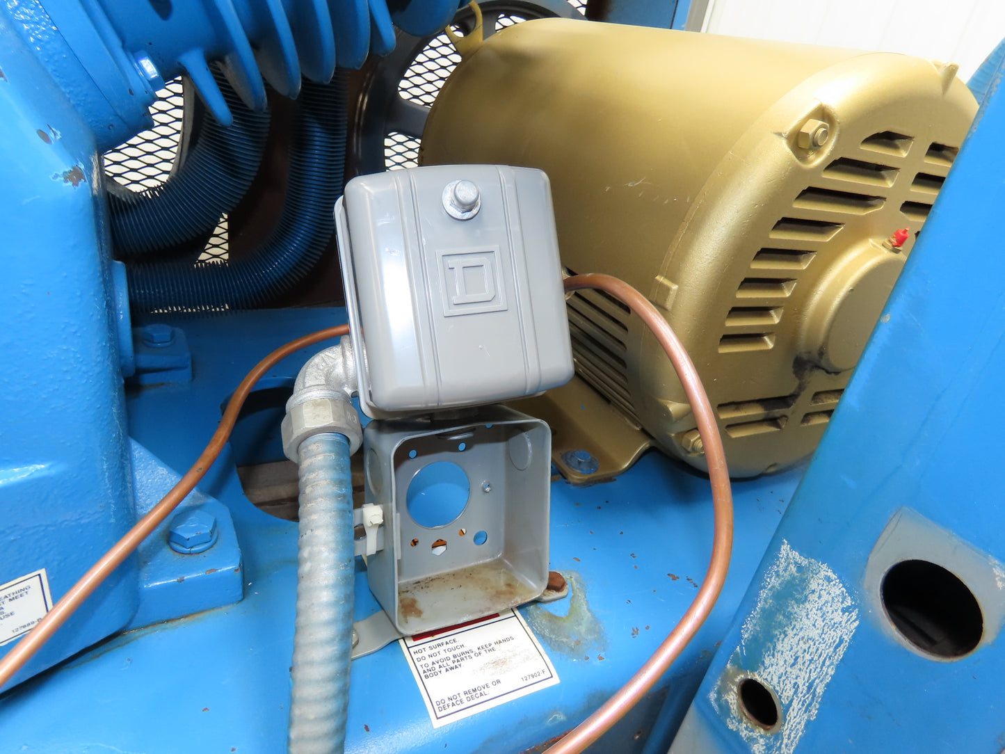 Quincy QRDS-15 Oil-less Piston Air Compressor Pump 53 CFM 150PSI 15Hp 230/460V