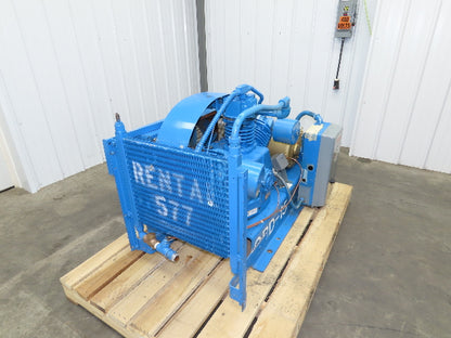 Quincy QRDS-15 Oil-less Piston Air Compressor Pump 53 CFM 150PSI 15Hp 230/460V