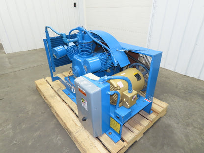 Quincy QRDS-15 Oil-less Piston Air Compressor Pump 53 CFM 150PSI 15Hp 230/460V