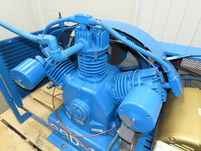 Quincy QRDS-15 Oil-less Piston Air Compressor Pump 53 CFM 150PSI 15Hp 230/460V