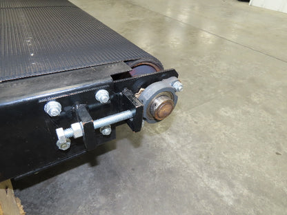 40"W x 48"L Pallet Conveyor 36" Grip Belt with Live Roller On Ramp 3PH 205FPM