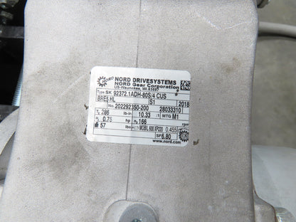 40"W x 48"L Pallet Conveyor 36" Grip Belt with Live Roller On Ramp 3PH 205FPM