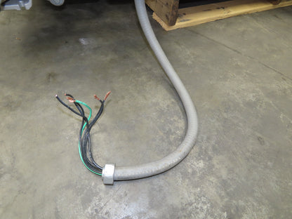 40"W x 48"L Pallet Conveyor 36" Grip Belt with Live Roller On Ramp 3PH 205FPM