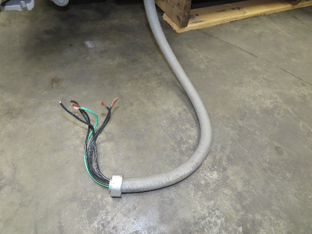 40"W x 48"L Pallet Conveyor 36" Grip Belt with Live Roller On Ramp 3PH 205FPM