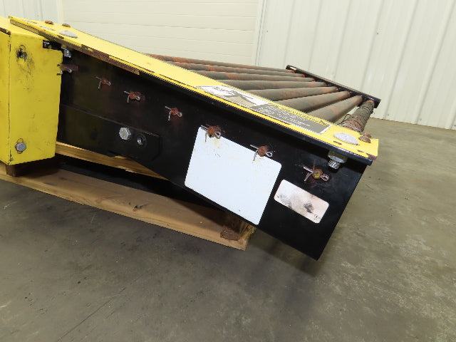 40"W x 48"L Pallet Conveyor 36" Grip Belt with Live Roller On Ramp 3PH 205FPM