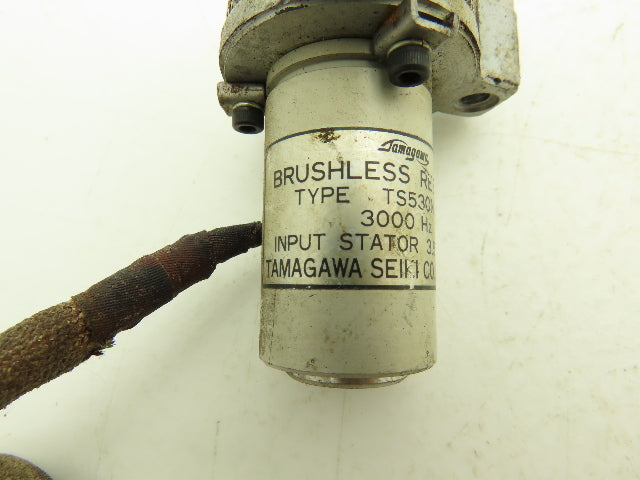 Tamagawa Seiki TS530N33E9 Brushless Resolver 3000 Hz Input Stator 3.5 Volts