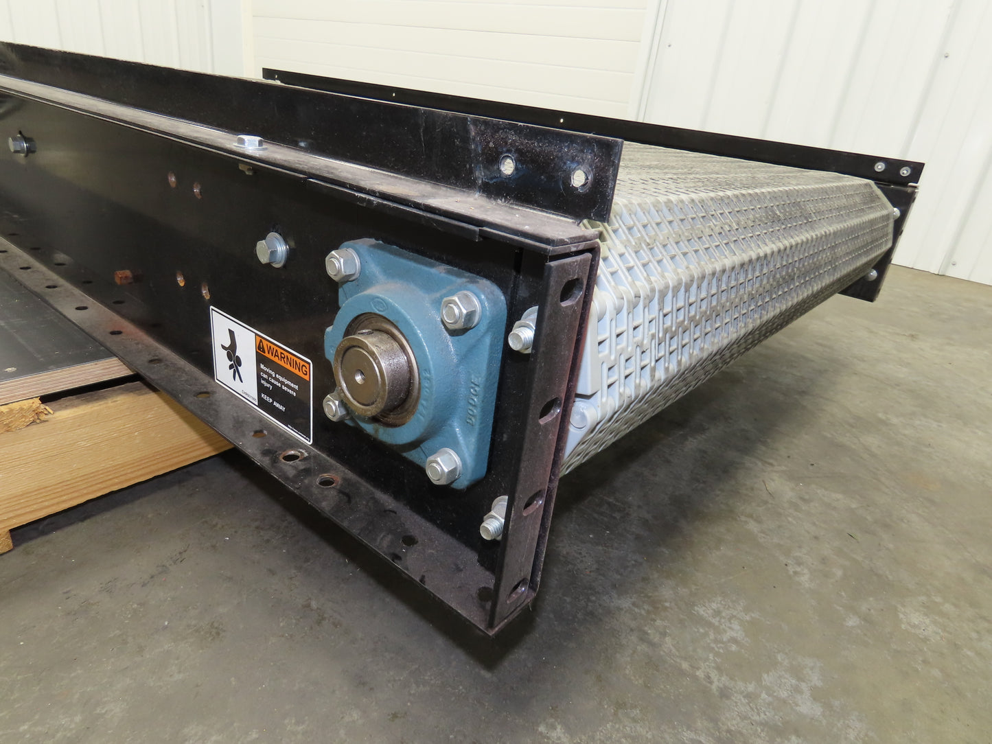 Hytrol 42"x 6'L MatTop Plastic Belt Conveyor 39"BF 3PH Direct Drive 200FPM