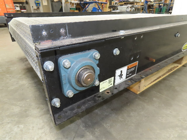 Hytrol 42"x 6'L MatTop Plastic Belt Conveyor 39"BF 3PH Direct Drive 200FPM