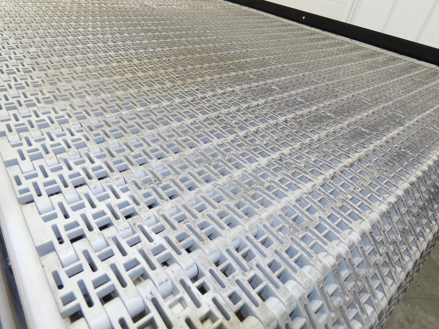 Hytrol 42"x 6'L MatTop Plastic Belt Conveyor 39"BF 3PH Direct Drive 200FPM