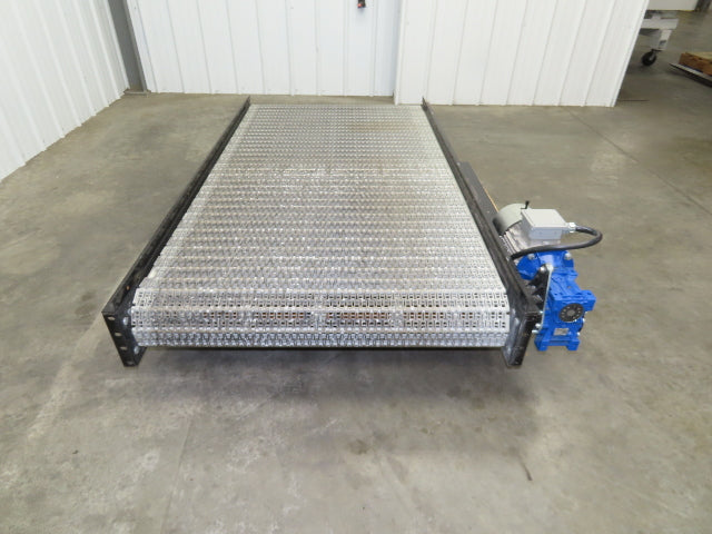 Hytrol 42"x 6'L MatTop Plastic Belt Conveyor 39"BF 3PH Direct Drive 200FPM