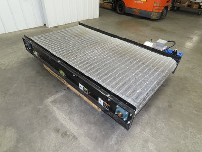 Hytrol 42"x 6'L MatTop Plastic Belt Conveyor 39"BF 3PH Direct Drive 200FPM