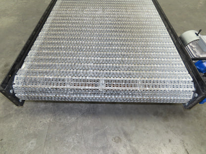 Hytrol 42"x 6'L MatTop Plastic Belt Conveyor 39"BF 3PH Direct Drive 200FPM