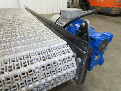 Hytrol 42"x 6'L MatTop Plastic Belt Conveyor 39"BF 3PH Direct Drive 200FPM