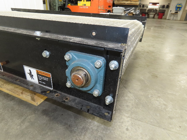 Hytrol 42"x 6'L MatTop Plastic Belt Conveyor 39"BF 3PH Direct Drive 200FPM