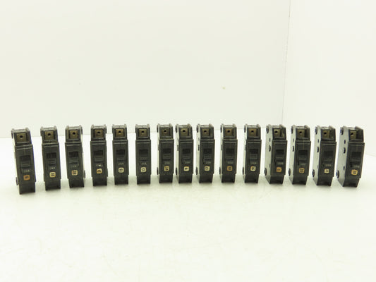 General Electric TQ1120 Circuit Breaker Type TQ 20 Amp 120/240VAC 1P Lot of 15