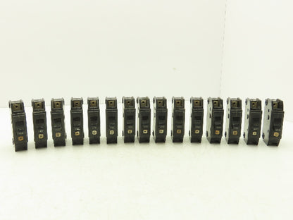 General Electric TQ1120 Circuit Breaker Type TQ 20 Amp 120/240VAC 1P Lot of 15