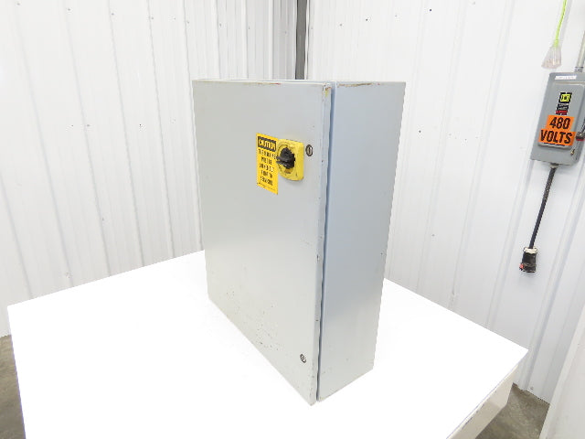 Hoffman CSD30248 Electrical Enclosure Wall Mount 30"x24"x10" w/30A Disconnect