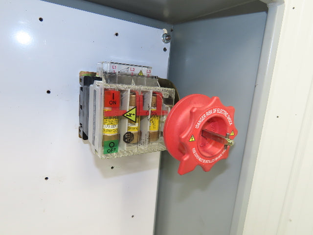 Hoffman CSD30248 Electrical Enclosure Wall Mount 30"x24"x10" w/30A Disconnect