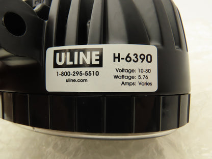 ULINE H-6390 Spotlight Blue Forklift Pedestrian Safety Spot Light W Bracket