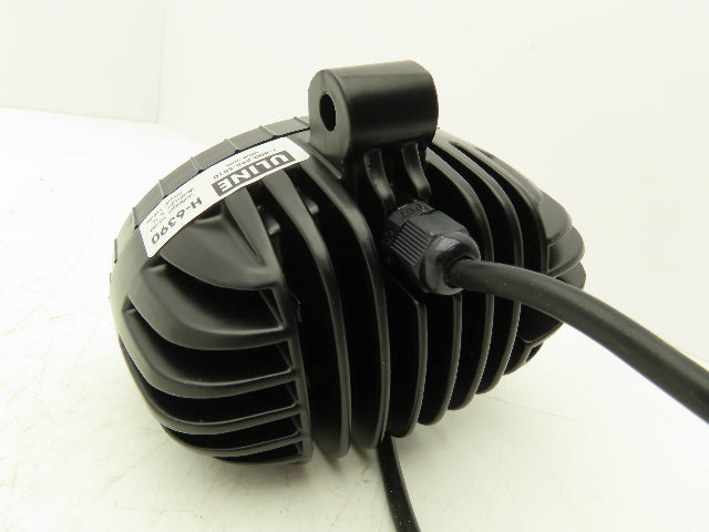 ULINE H-6390 Spotlight Blue Forklift Pedestrian Safety Spot Light W Bracket