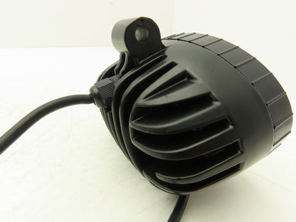 ULINE H-6390 Spotlight Blue Forklift Pedestrian Safety Spot Light W Bracket