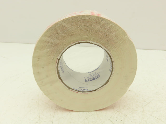 Uline S-10798 "Overpack" Air Label 500/Roll 2 1/2 x 6" High Gloss Lot of 4 Rolls