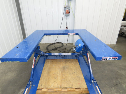 Vestil EHU-2 U-Shape Electric Scissor Lift Table 2000LB 56x53" 115V 1Ph 30" H
