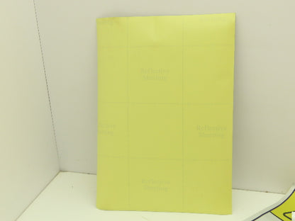 Adhesive Conveyor Safety Caution Reflective Label Sticker 10X14" Lot Of 10