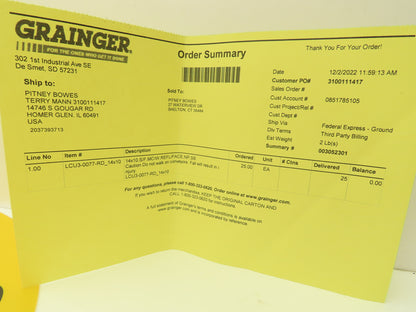 Stranco Adhesive Anit-Slip Floor Sign Caution Forklift Traffic 17" Lot Of 10