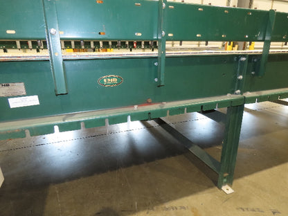 UMD 8' 8"x 15' MatTop Plastic Roller Belt Conveyor 98"BF 3PH Belt Drive 112FPM