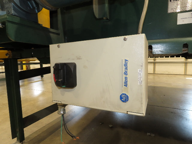 UMD 8' 8"W x 15' MatTop Plastic Roller Belt Conveyor 98"BF 3PH Belt Drive 112FPM