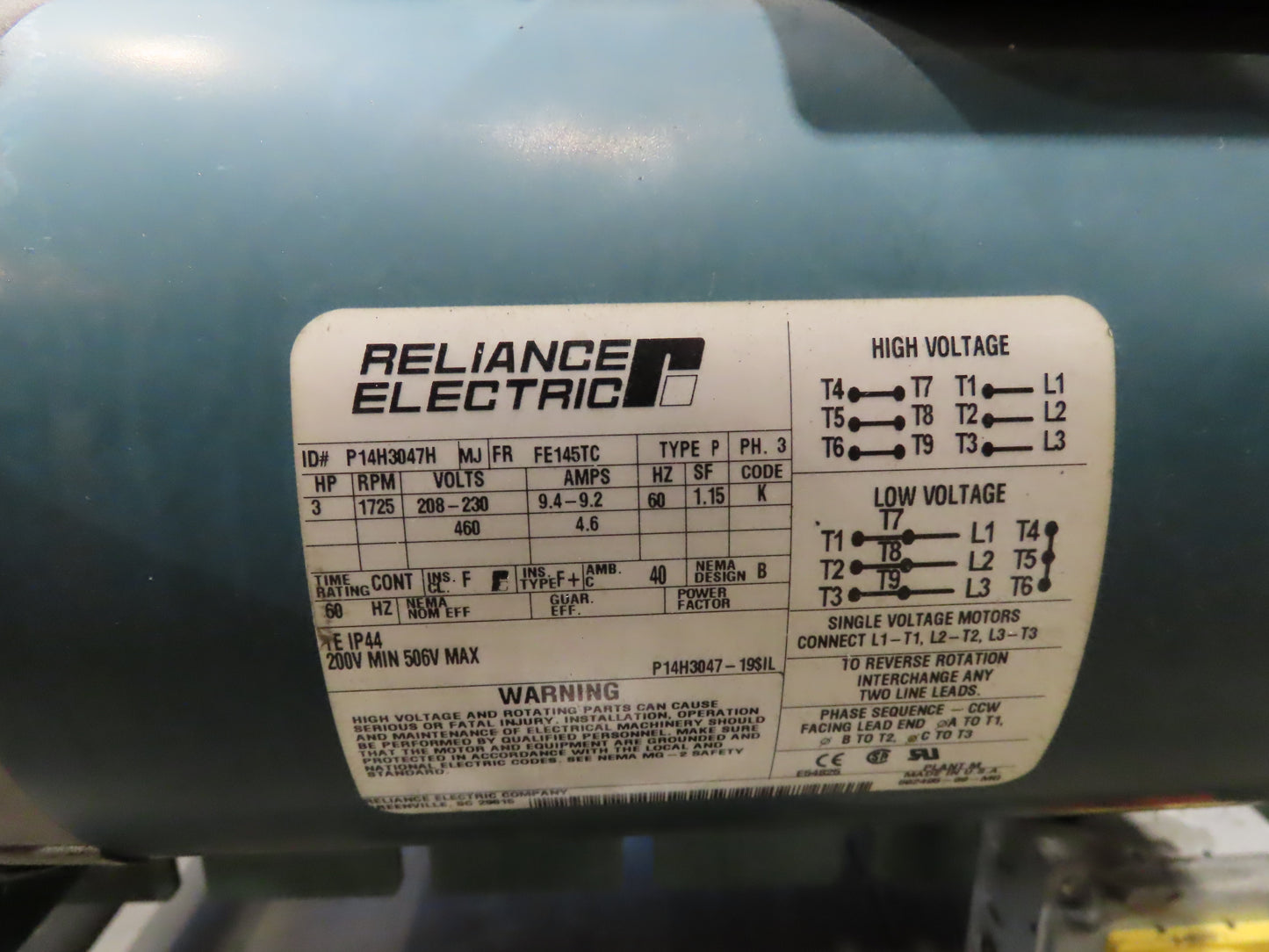 UMD 8' 8"x 15' MatTop Plastic Roller Belt Conveyor 98"BF 3PH Belt Drive 265FPM