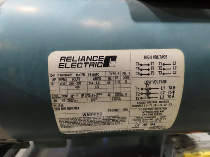 UMD 8' 8"x 15' MatTop Plastic Roller Belt Conveyor 98"BF 3PH Belt Drive 265FPM