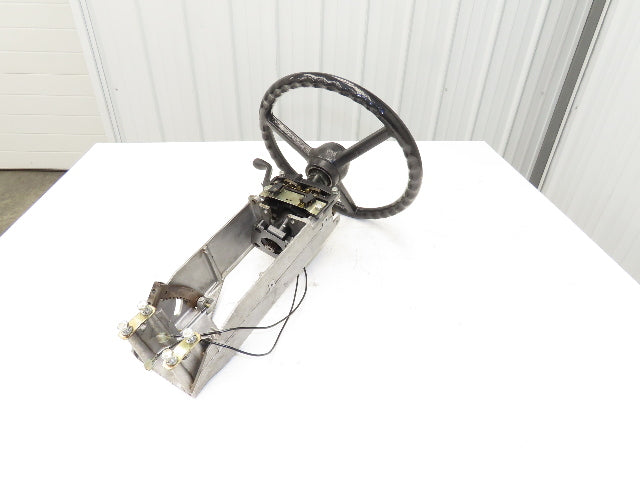 Hyster E50XM-33 Forklift Steering Wheel Column W/Forward & Reverse Selector