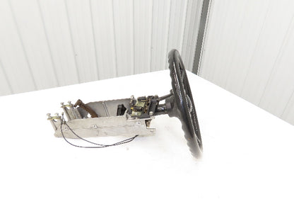 Hyster E50XM-33 Forklift Steering Wheel Column W/Forward & Reverse Selector