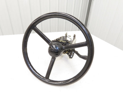 Hyster E50XM-33 Forklift Steering Wheel Column W/Forward & Reverse Selector