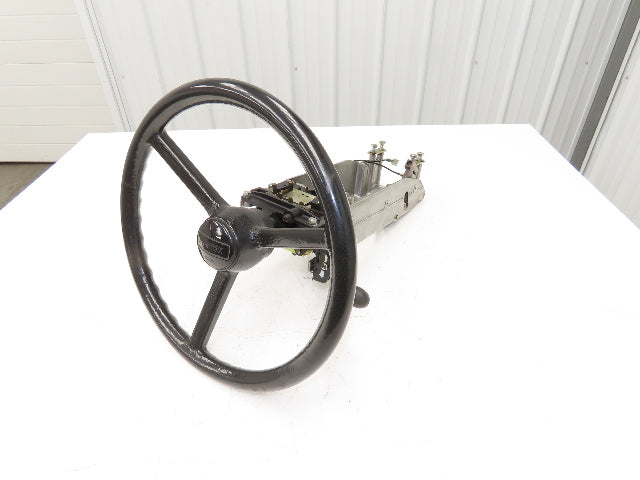 Hyster E50XM-33 Forklift Steering Wheel Column W/Forward & Reverse Selector